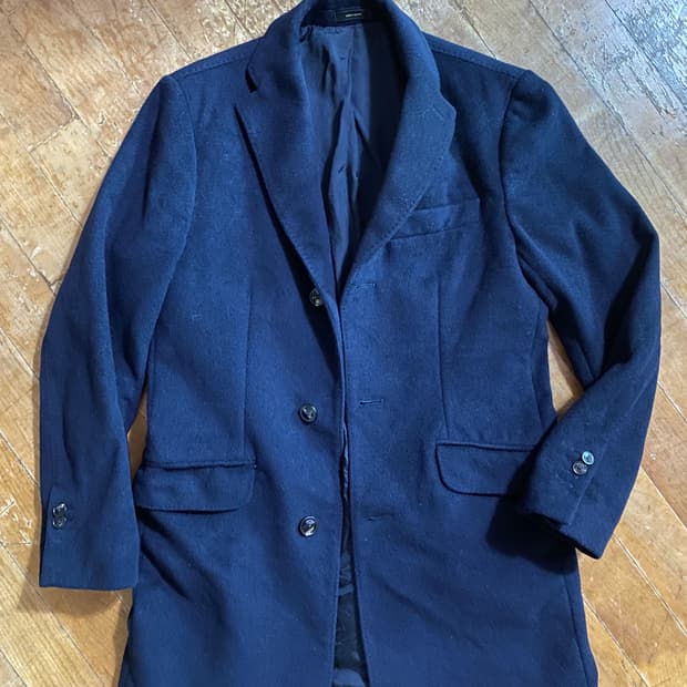 Massimo Dutti 남성 캐시미어 코트 46 (100)