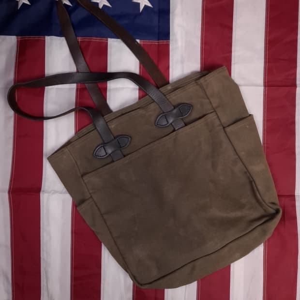 오리지날 필슨 러기드 트윌 토트백 260