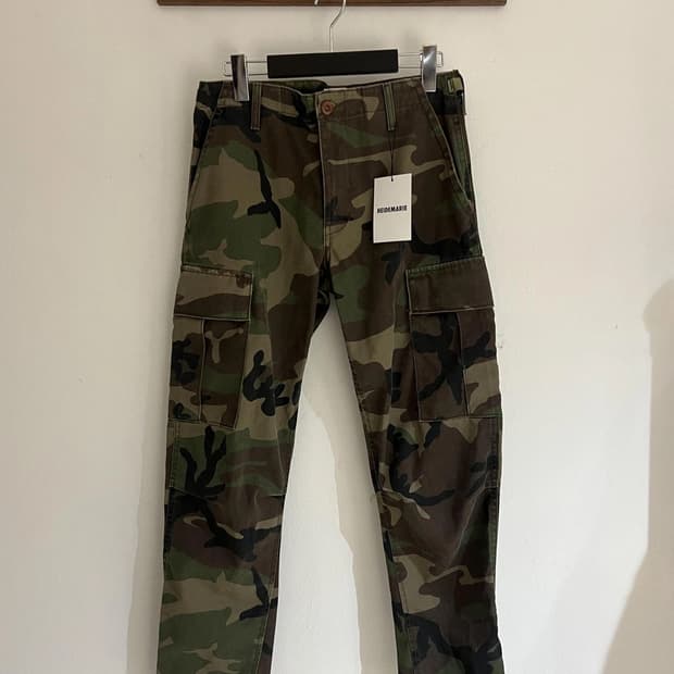 리던 카모플라쥬 팬츠 re/done