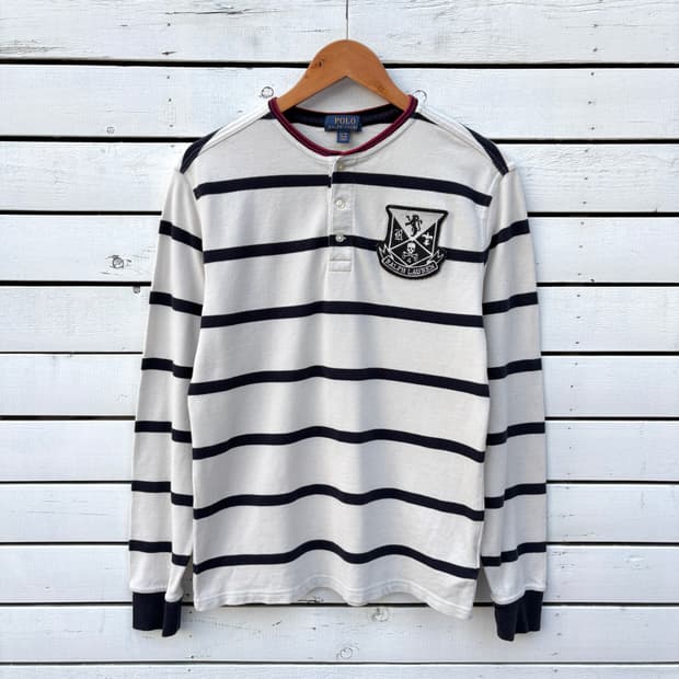 Polo 폴로 헨리넥 롱슬리브 티셔츠