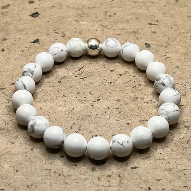 S925 Howlite Bracelet