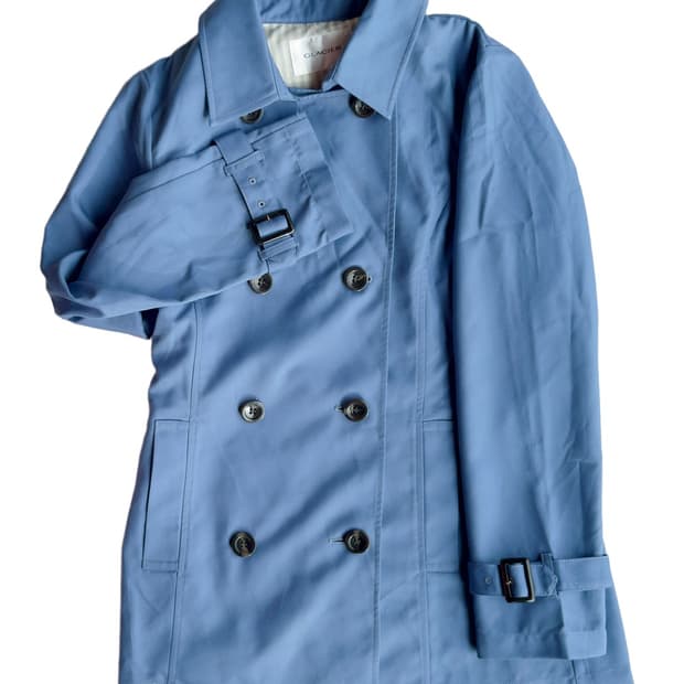Blue Trench Jacket 블루 트렌치 자켓