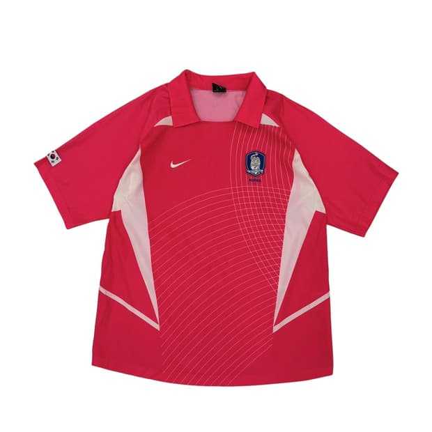 00년대 나이키 2002 월드컵 대한민국 국가대표 축구 유니폼 (L)