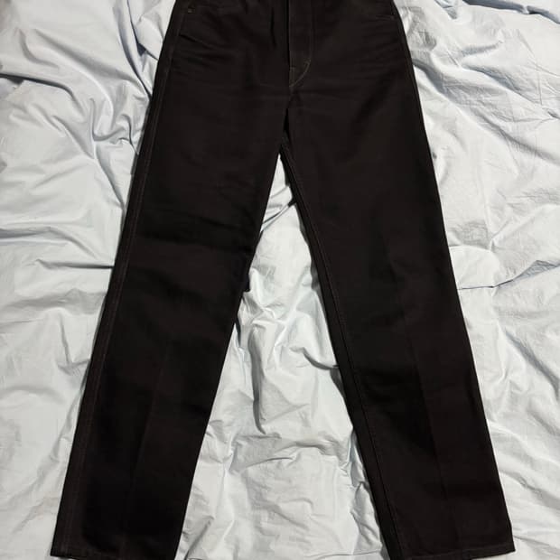 르메르 블랙 데님 팬츠 46