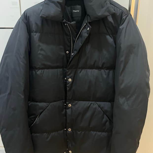 띠어리 다크차콜 푸퍼패딩 105-108