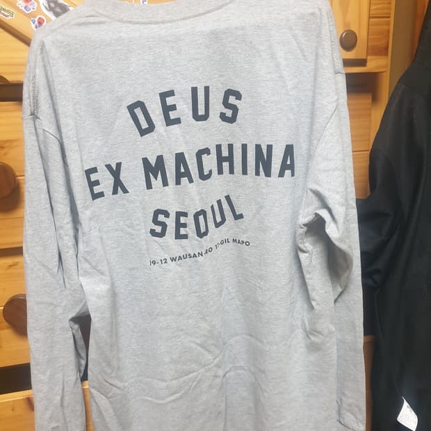 데우스 롱슬리브 서울 XL 그레이