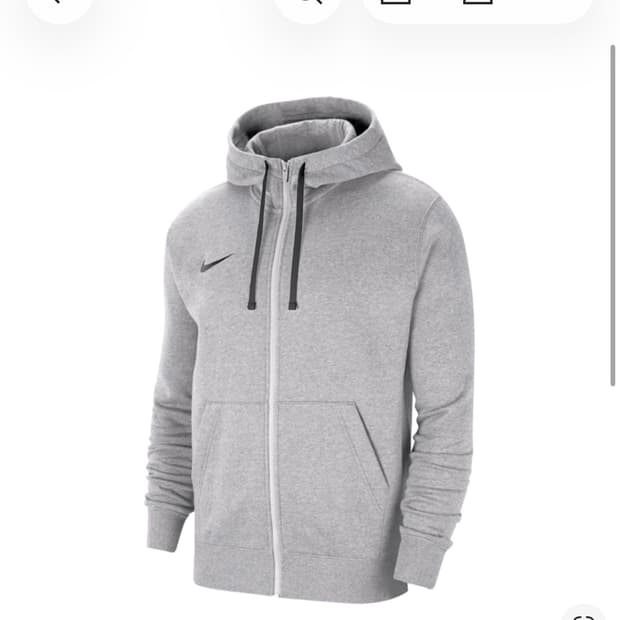 나이키 파크 스우시 풀집 후드집업