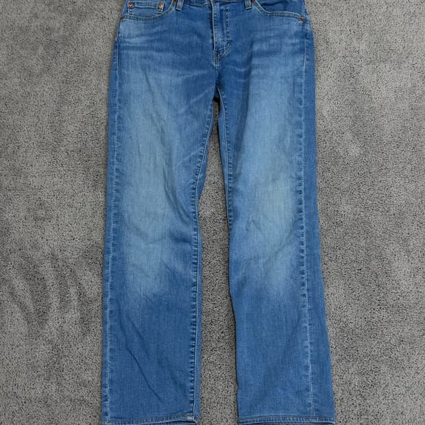 (30/32) 리바이스 프리미엄 511 연청 통풍 데님 팬츠