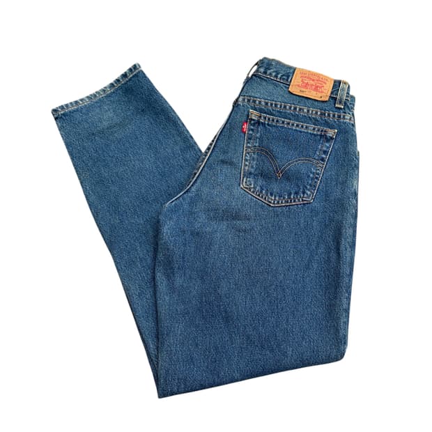 리바이스 550 클래식 릴렉시드 테이퍼드 핏 데님 팬츠