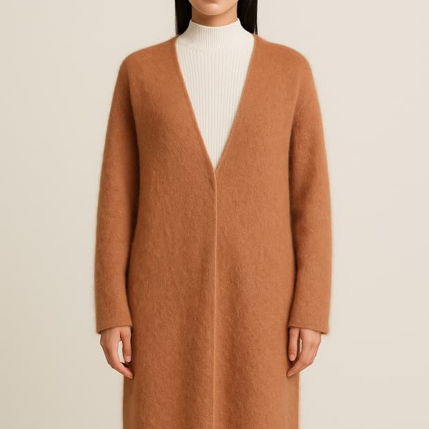 찰라얀 Chalayan 애프리콧 브라운 코트 보그 런웨이 감성 희귀템55