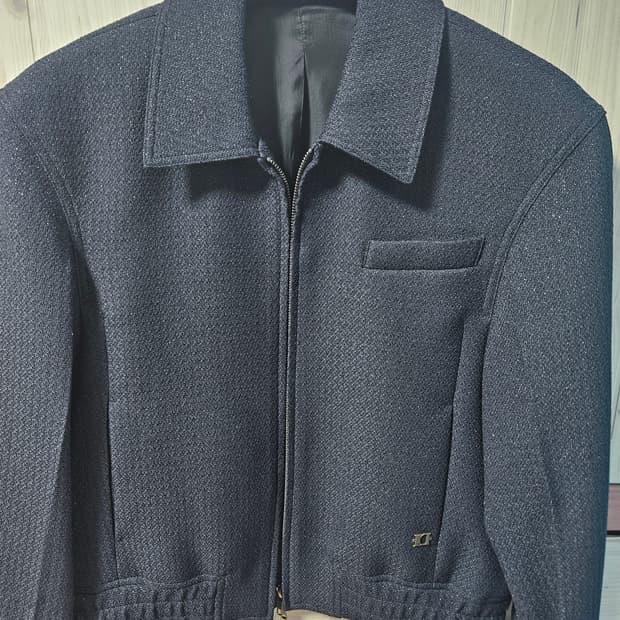 엘무드 플루이드 블루종 자켓 네이비