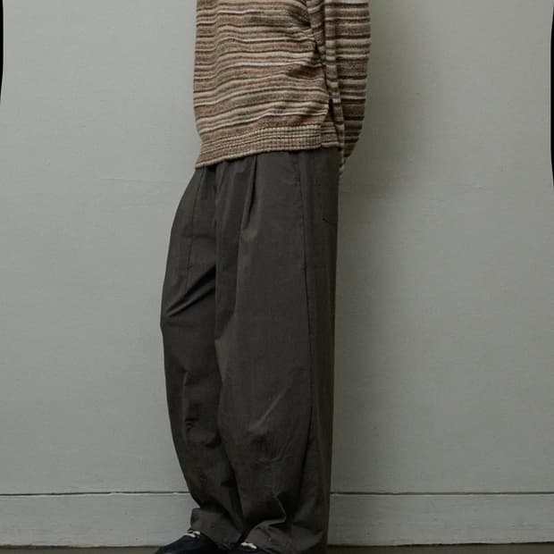 르아브 클레멘테 나일론 와이드팬츠