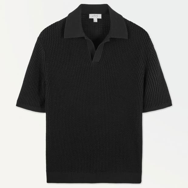 [M] 코스(COS) 아틀리에 니티드 폴로 셔츠