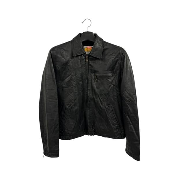 (L) 리바이스 90s 램스킨 레더 자켓 OJ-P--
