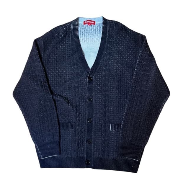 슈프림x 제인스어딕션 가디건블랙 M