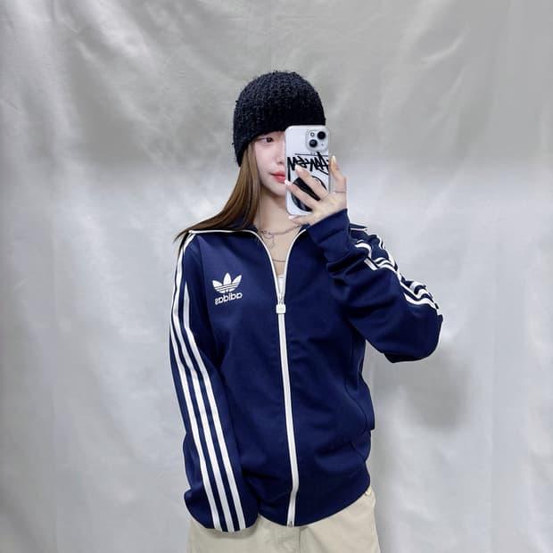 아디다스 유로파 네이비 트랙탑 