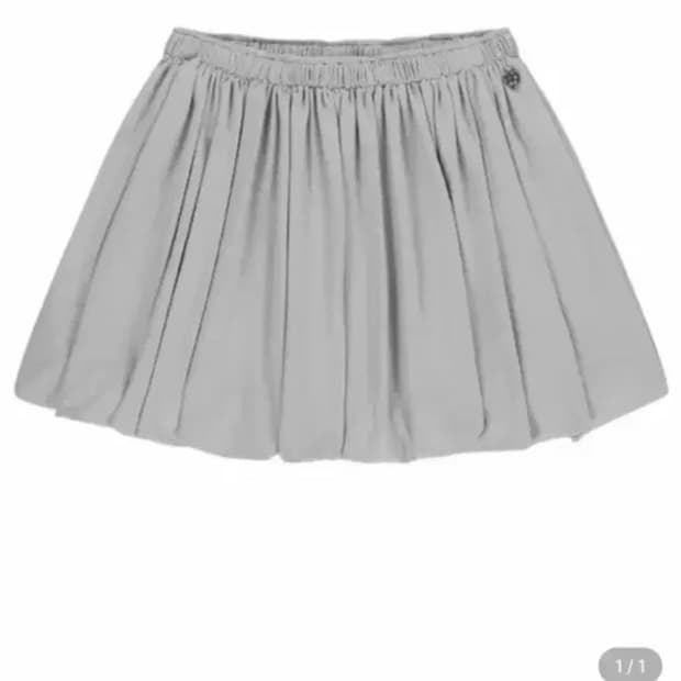 코이세이오 038 저지 플레어 스커트 라이트 그레이