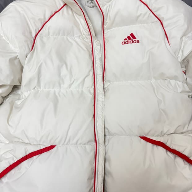 아디다스 덕다운 숏패딩