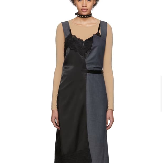 준야와타나베 Junya Watanabe  슬리브리스 드레스 xs