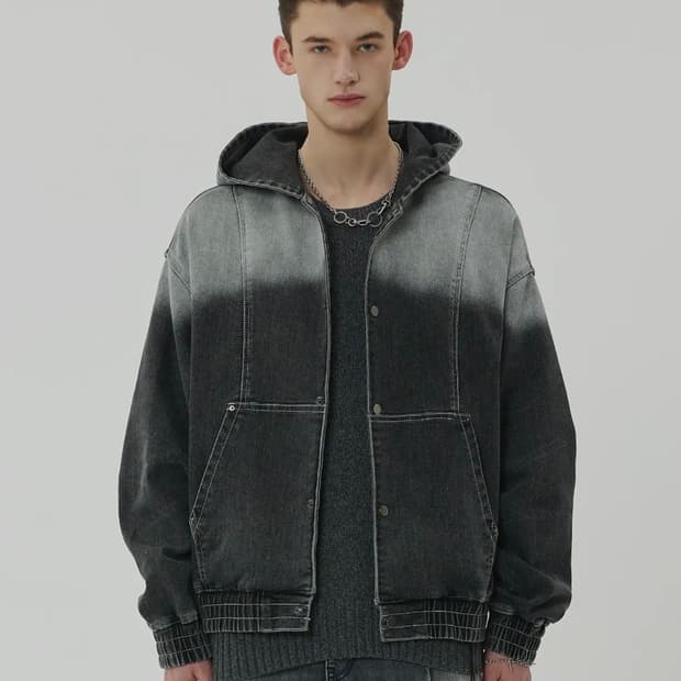 메종 미네드 워싱 데님 M