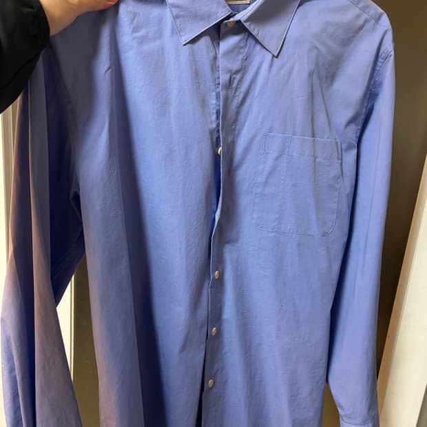 [2]어나더오피스 삭스 블루 셔츠