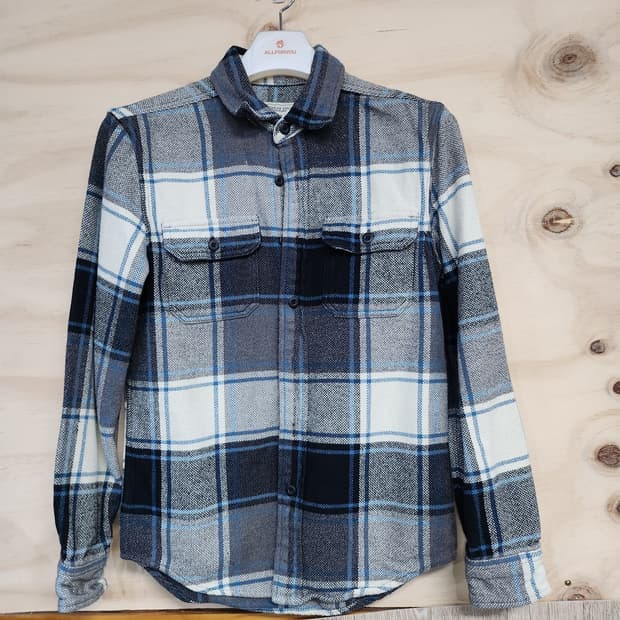 112) 아메리칸이글 체크 셔츠 남방