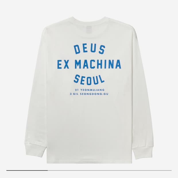 데우스 엑스 마키나 서울 성수 롱슬리브 2xl 미드나잇 블루