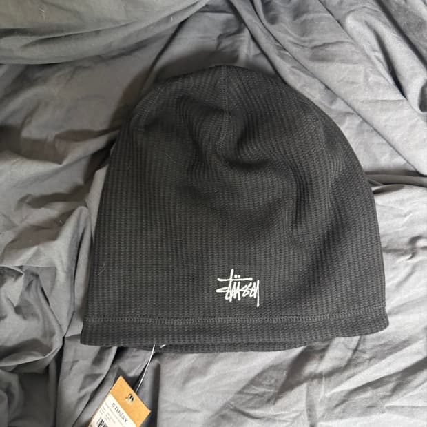Stussy 스투시 와플비니 skullcap waffle