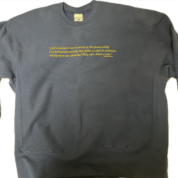 빈티지 리 스웻셔츠 네이비