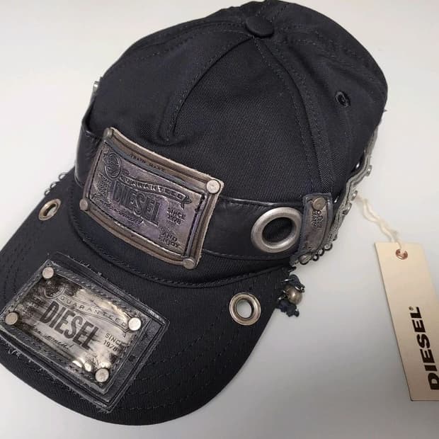 디젤 밀리터리 디스토피아 빈티지 캡 갸루 릭오웬스 혜인서