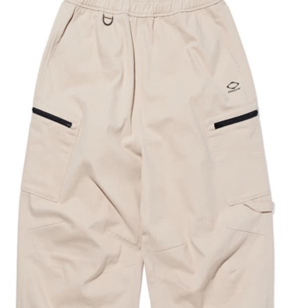 미스치프 아이보리 조거 팬츠