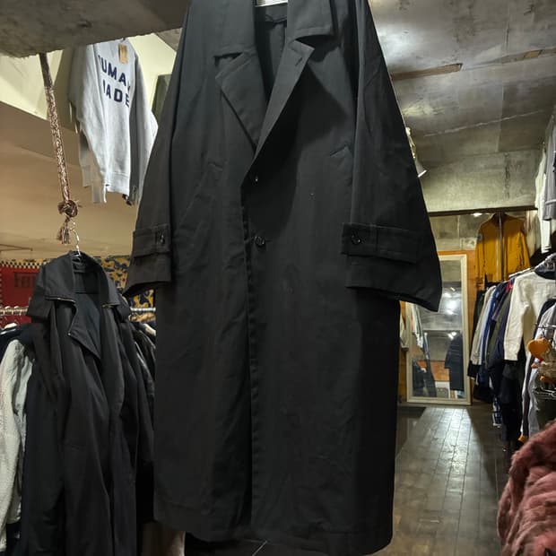 VOAAOV 22AW 보아브 리사이클 레이온 롱 코트