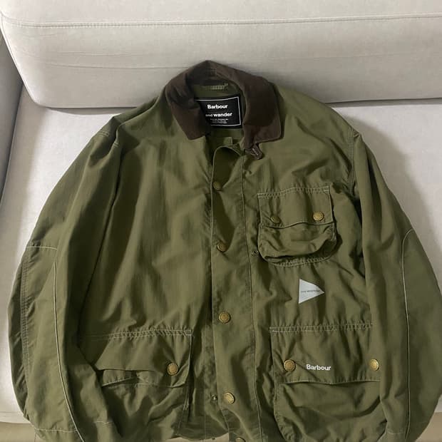 바버x앤드원더 자켓(m) 비흡연자