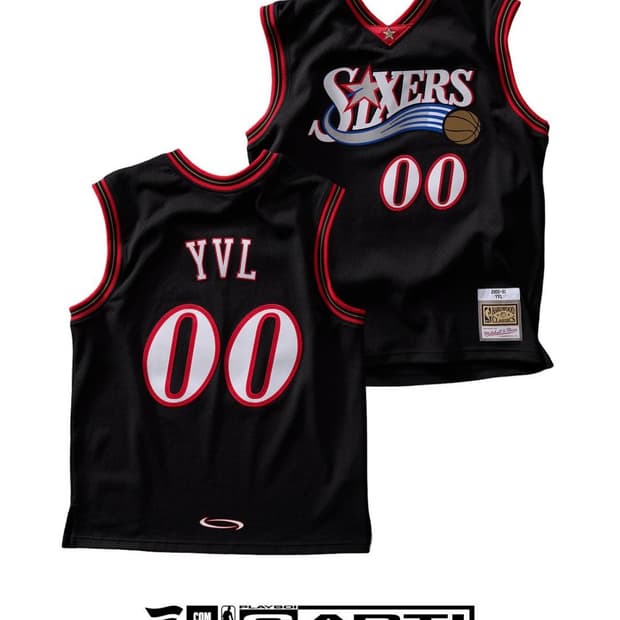 Nba X 플레이보이카티 필라델피아 저지 새상품 S,XL