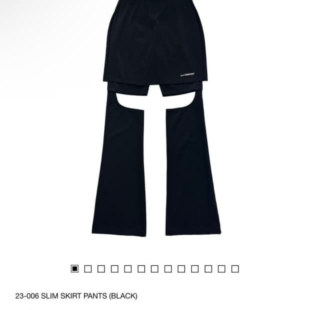 지초이 컴포트 23-006 스커트팬츠 1사이즈