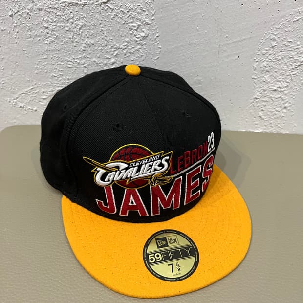 뉴에라 NBA 59fifty 클리브랜드 르브론 제임스 스냅백 모자 