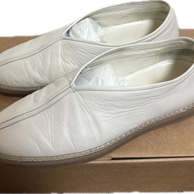 [42] 르메르 25ss 리놀륨 차이니즈 로퍼/화이트