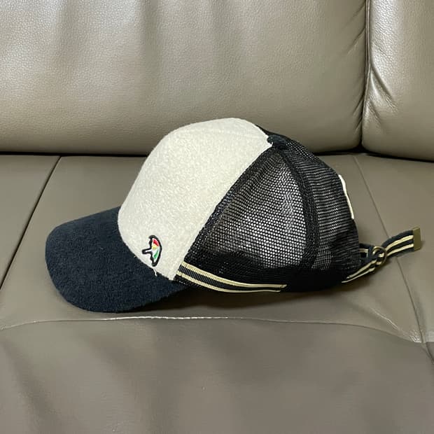 빈티지 테리 패브릭 메쉬 트러커 캡 J03658