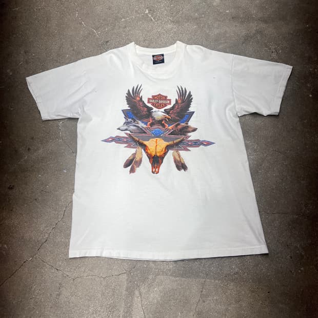2000 할리데이비슨 이글 반팔 티셔츠L