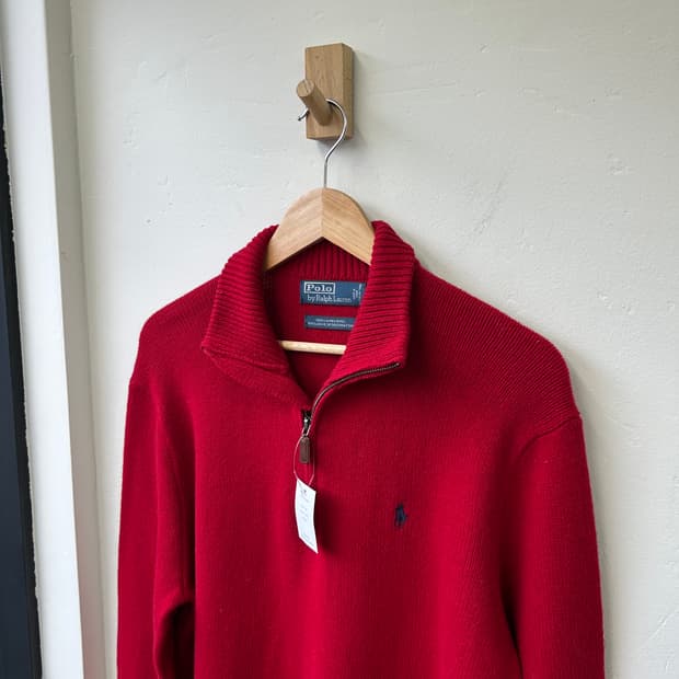 폴로 레드 반집업