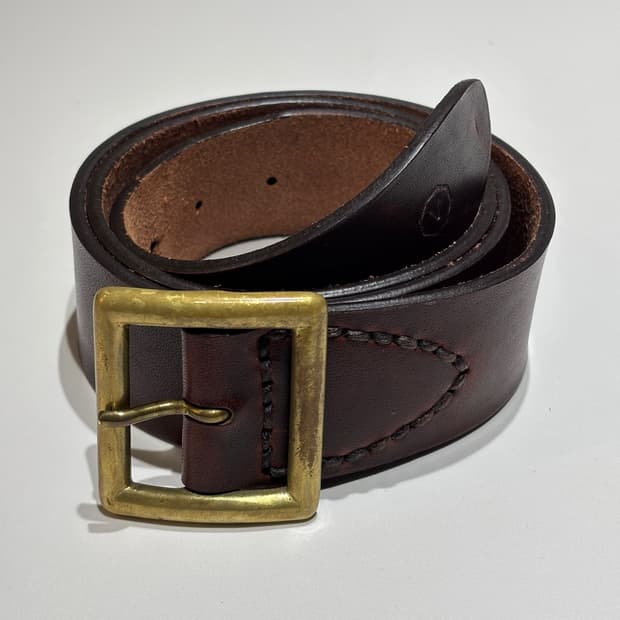 34) visvim 비즈빔 플레인 벨트