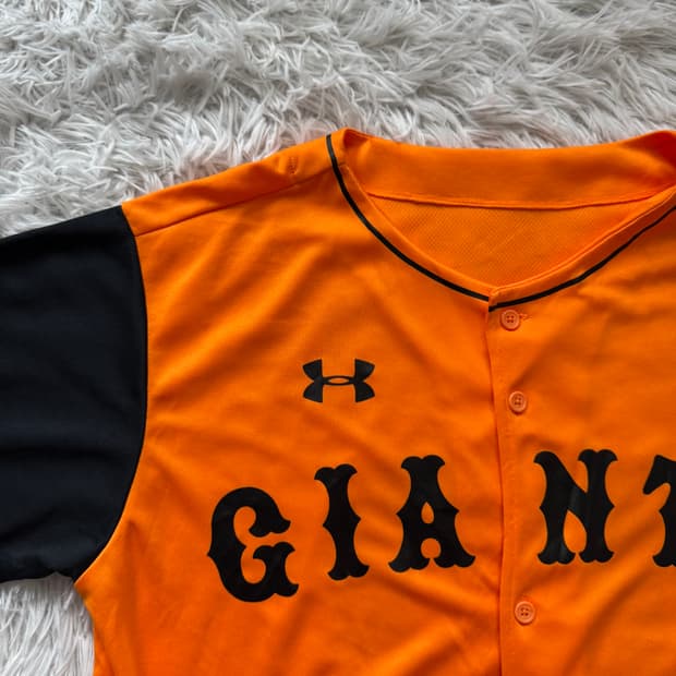 GIANTS 일본빈티지 언더아머 일본 야구 유니폼 빈티지유니폼 야구유니폼