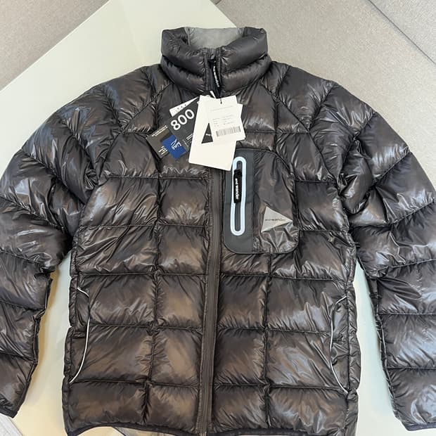 앤드원더 다이아몬드 스티치 다운 WM