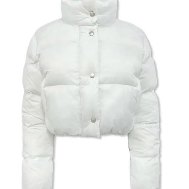 페일제이드 베이직 크롭 푸퍼 자켓