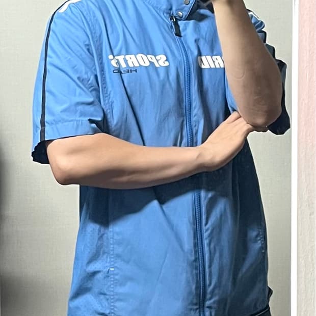 헤드 스포티 반팔 자켓
