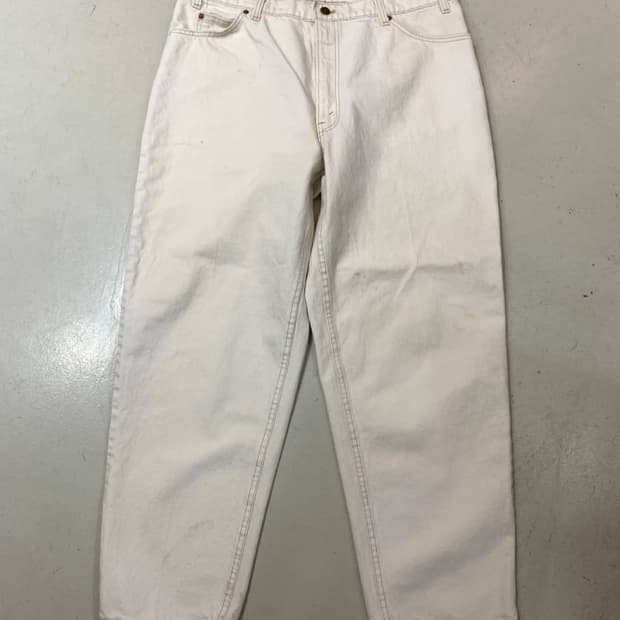 90s 빈티지 리바이스 560 화이트 팬츠 38