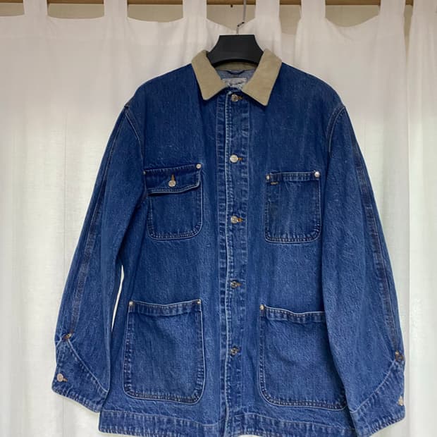 80s made in USA 폴로 덩가리 데님 초어 자켓