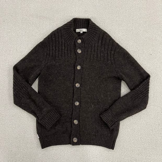 100 닥스 긴팔 울 니트 가디건 스웨터 0213M