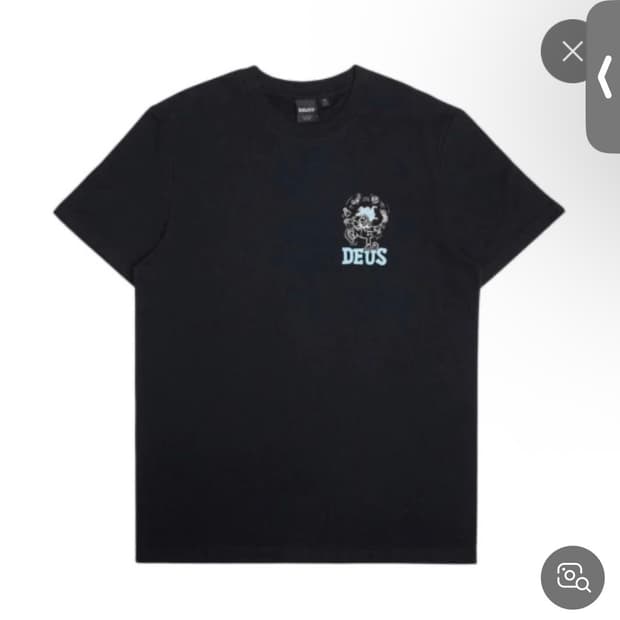 데우스 뉴 레드라인 오가닉 반팔 크롭ver