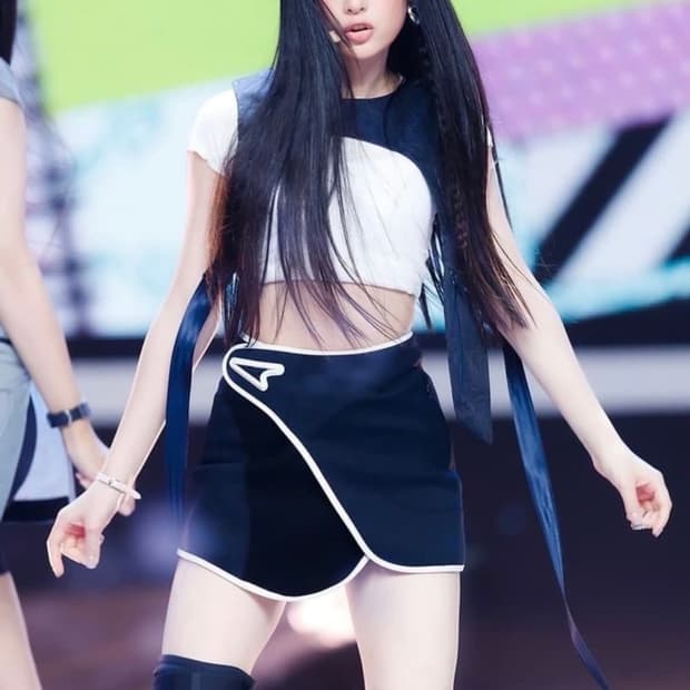 혜인서 스쿠바 네오프렌 스커트 블랙 